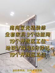 万达广场办公室实景图 1