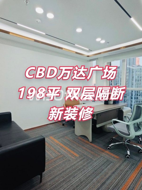 万达广场198㎡实景图