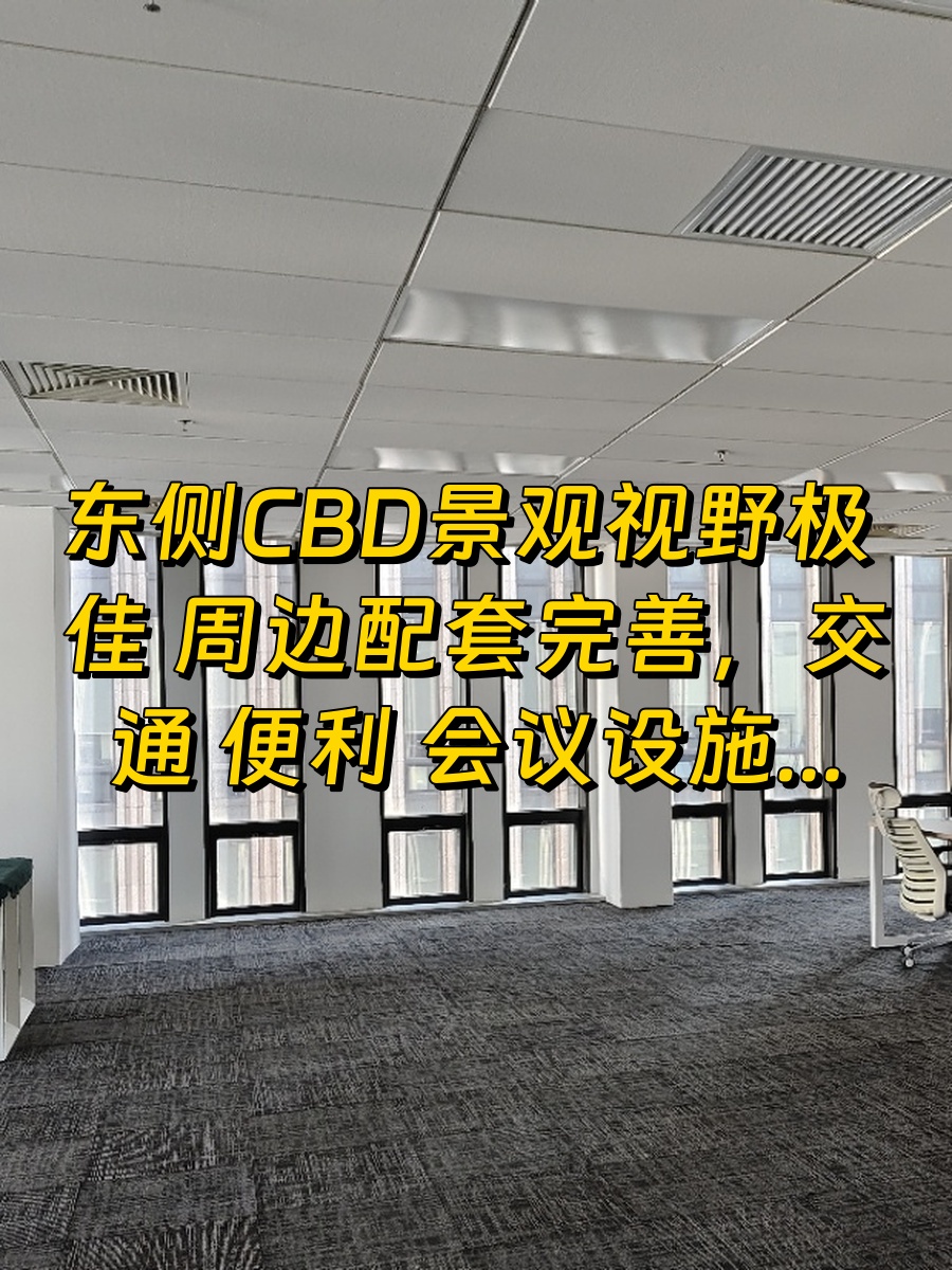 CBD景观视野，东侧看尽繁华