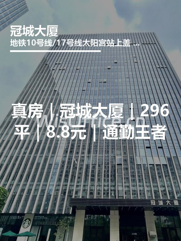 冠城大厦296㎡实景图