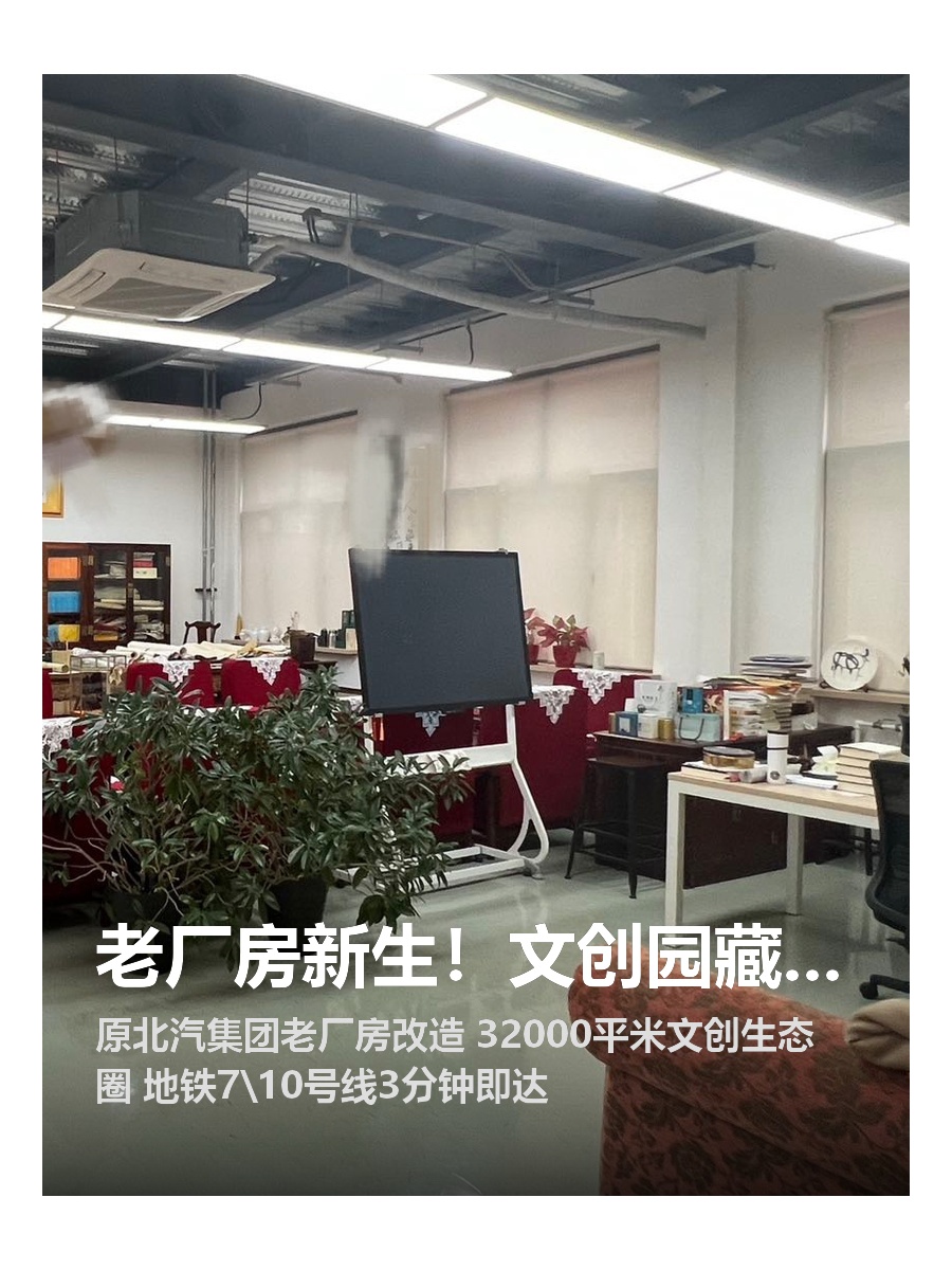 老厂房新生！文创园藏龙卧虎