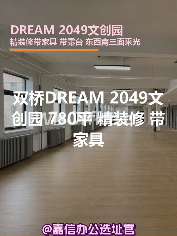 双桥·DREAM 2049文创园780㎡实景图