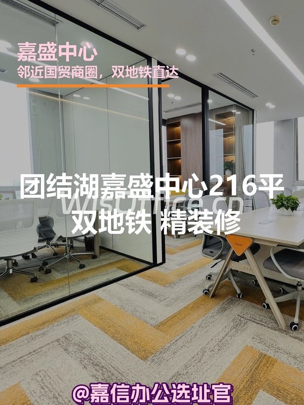 嘉盛中心216㎡实景图