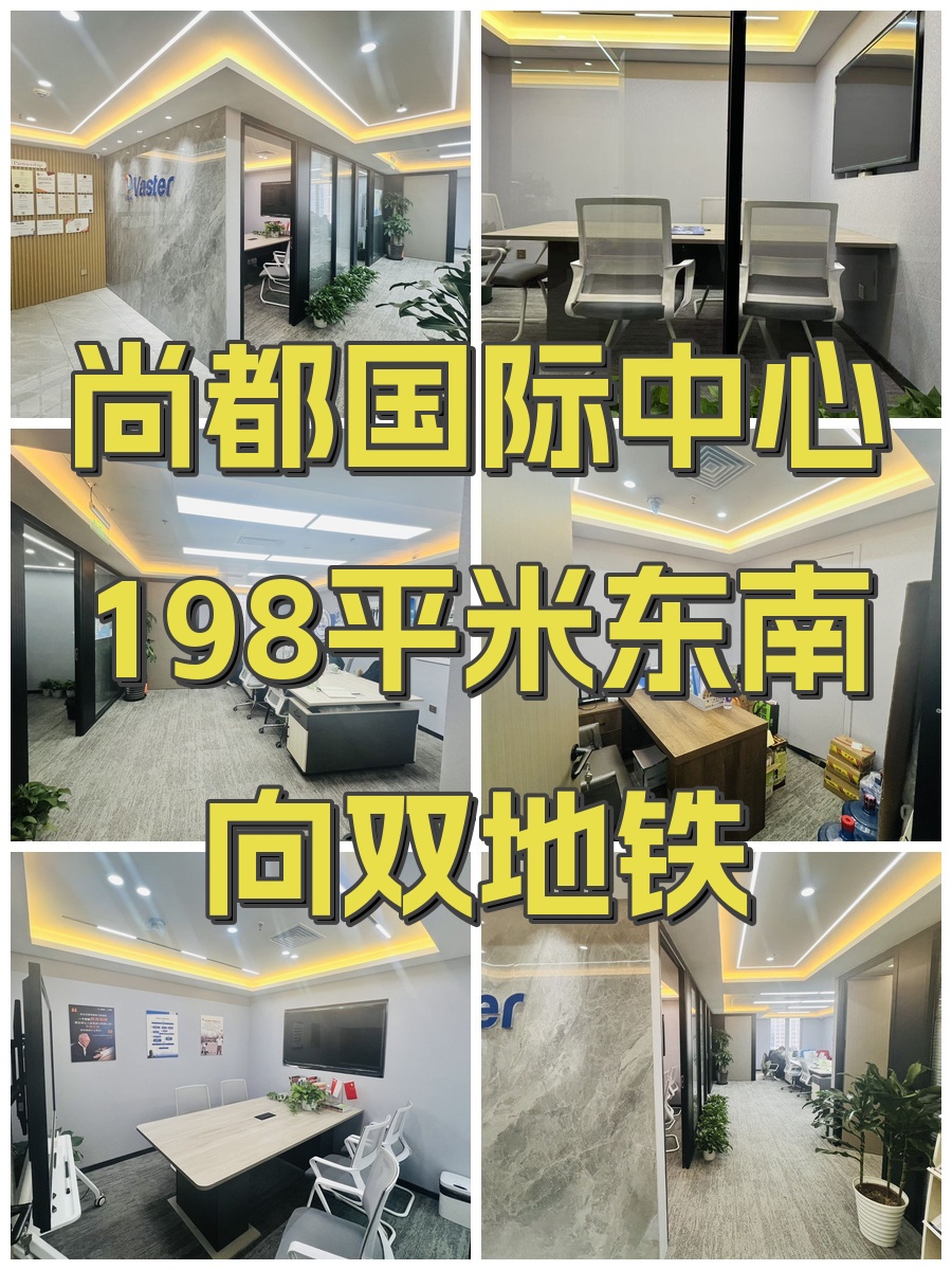 尚都国际中心198平米东南向双地铁