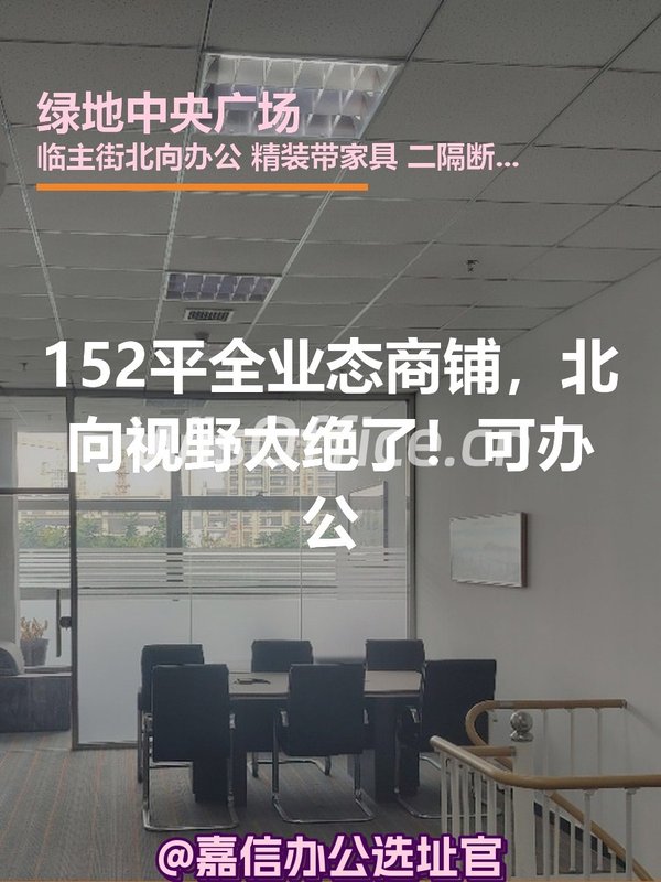 绿地中央广场152㎡实景图