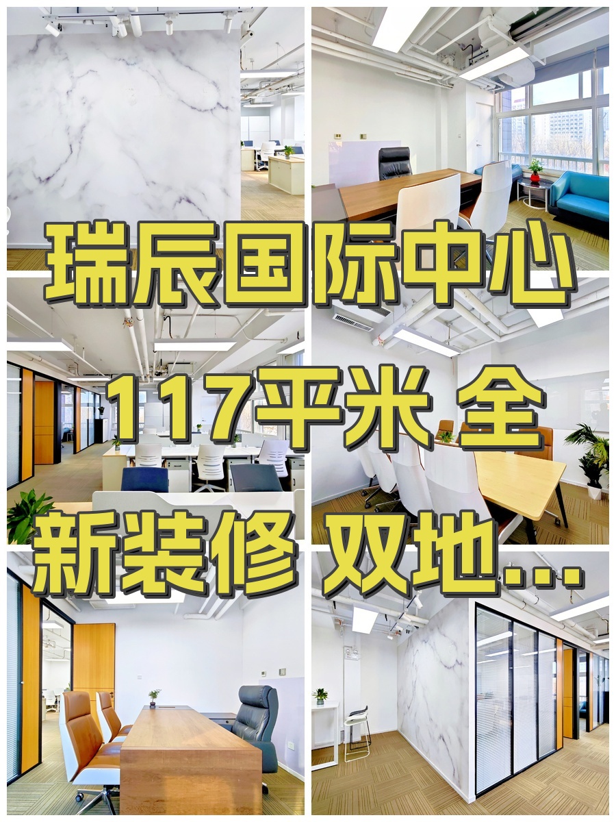 瑞辰国际中心 117平米 全新装修 双地铁