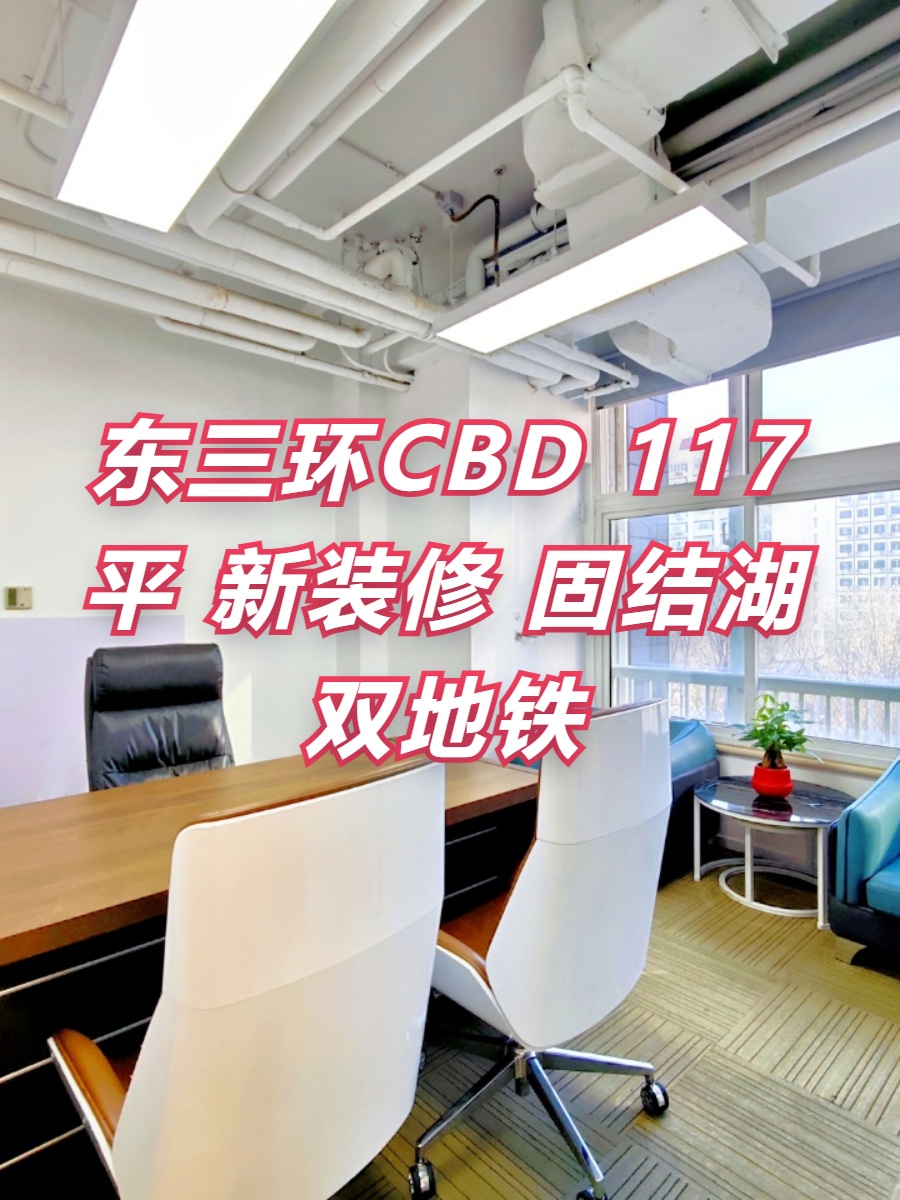 东三环CBD 117平 新装修 固结湖双地铁