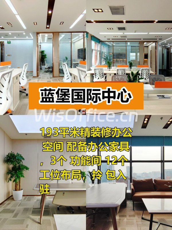 蓝堡国际中心193㎡实景图