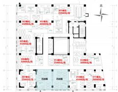 鼎盛大厦办公室实景图 3