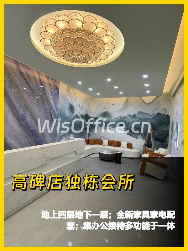 高碑店独栋会所800㎡实景图