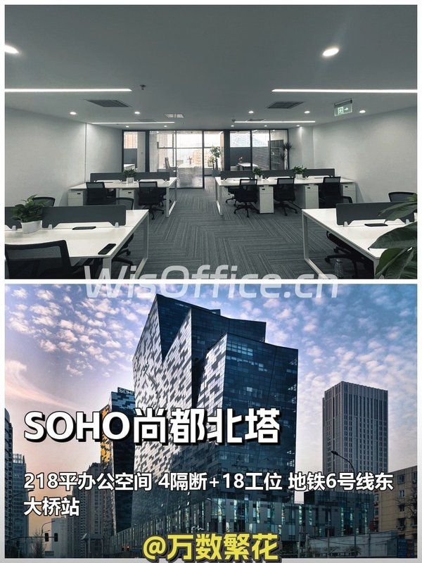 SOHO尚都北塔218㎡实景图