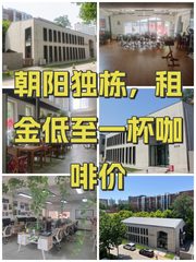 朝阳独栋，租金低至一杯咖啡价 - 缩略图 1