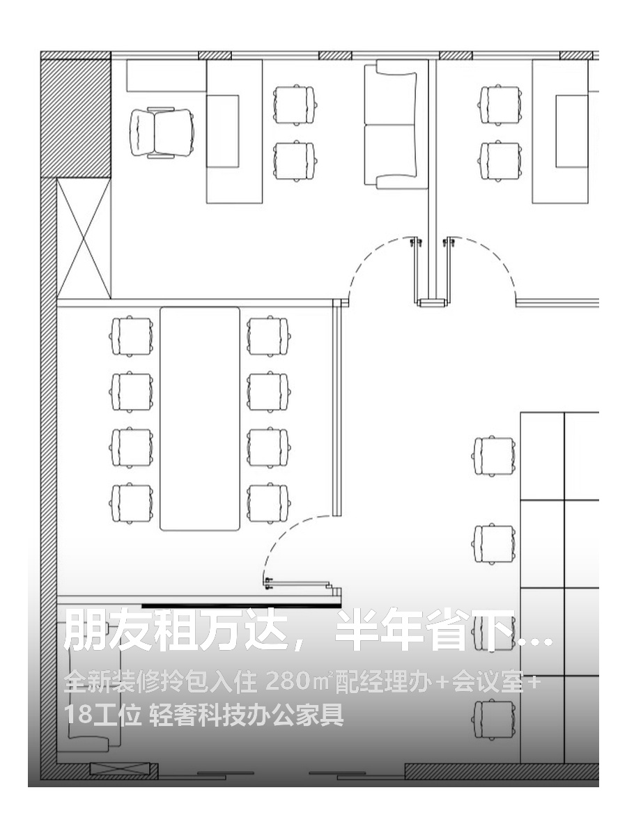 朋友租万达，半年省下10万