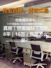 世奥国际中心办公室实景图 1