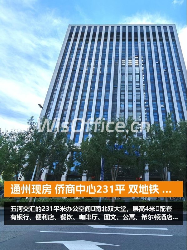 世界侨商中心255.66㎡实景图