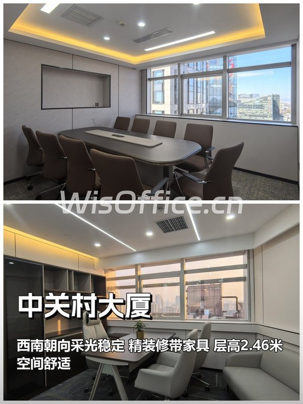 中关村大厦18工位实景图