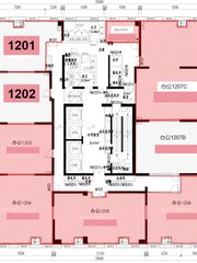 中国铁建广场B座办公室实景图 3