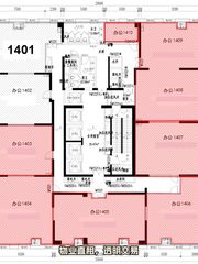 中国铁建广场B座办公室实景图 4