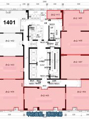 中国铁建广场B座办公室实景图 4