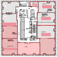 中国铁建广场B座办公室实景图 6