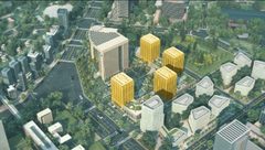 中航技广场办公室实景图 6