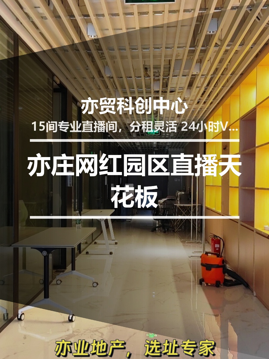 亦庄网红园区直播天花板