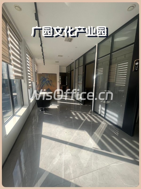 广园产业园115平 独栋院落 精装4隔断 - 首图
