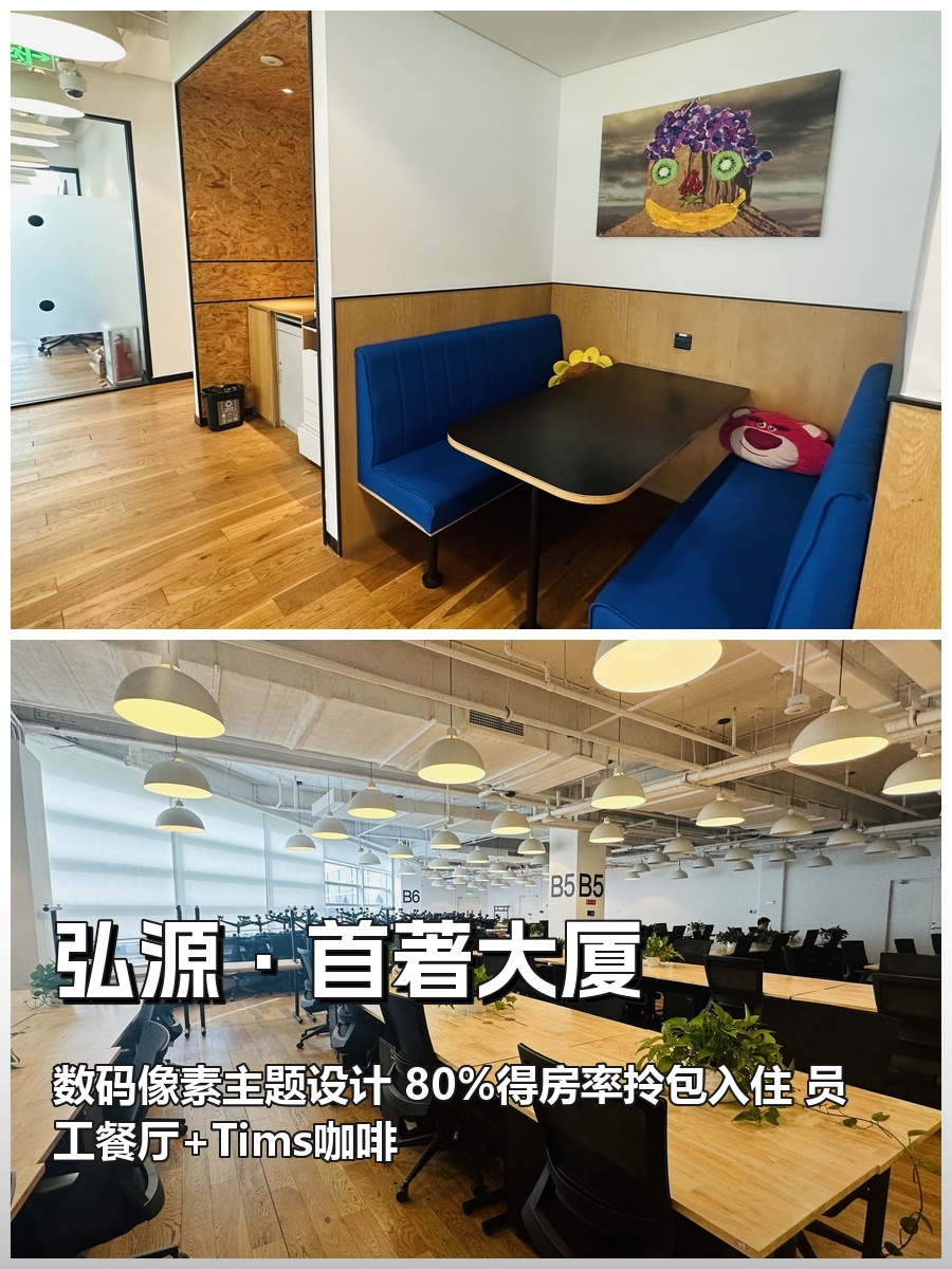西二旗数码像素楼｜1295平西南向