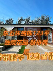 东五环独栋123平 独院花园 联排两层 - 缩略图 1