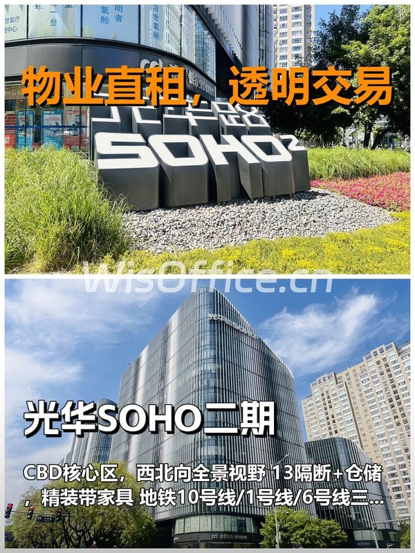 光华SOHO二期1298.88㎡实景图
