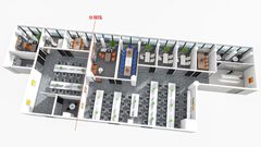 光华SOHO二期办公室实景图 4