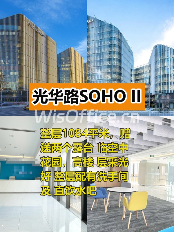 光华路SOHO II1084.79㎡实景图