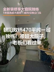 全新装修享大庭院独栋办公室实景图 1