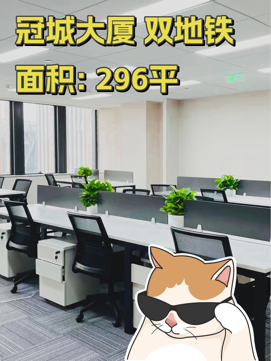 冠城大厦办公室实景