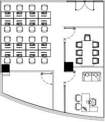 团队必争！整层823平无缝协作空间 - 缩略图 11