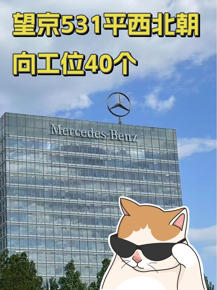 望京531m²西北朝向工位40个