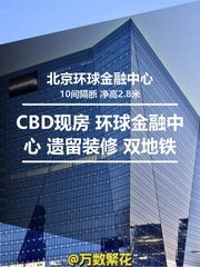 北京环球金融中心办公室实景图 1