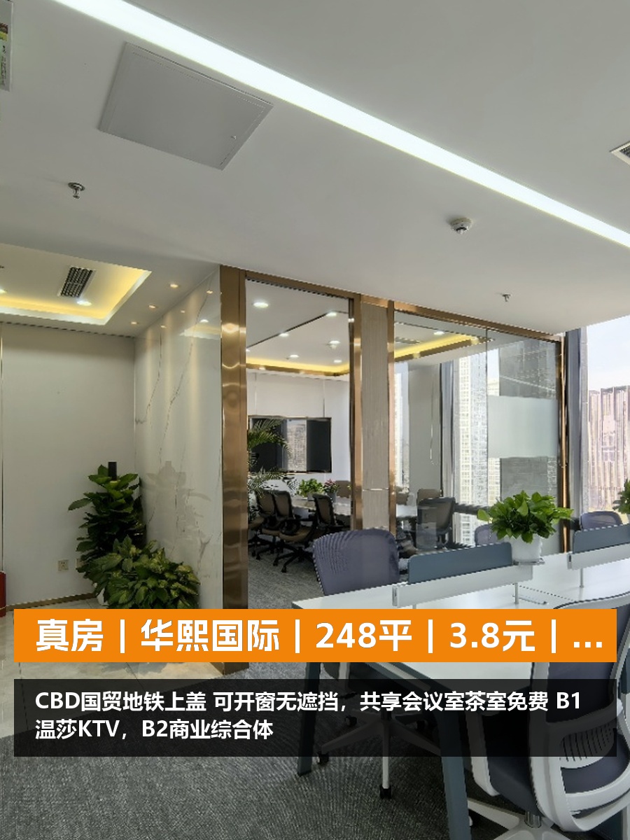 真房｜华熙国际｜248平｜3.8元｜这视野值不值？