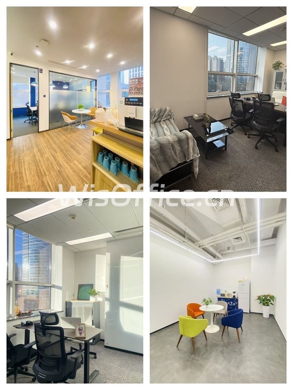 东三环218平精装办公室，西向看三环 - 首图