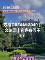 双桥DREAM 2049 | 文创园 | 究竟有何不同？ - 缩略图 1