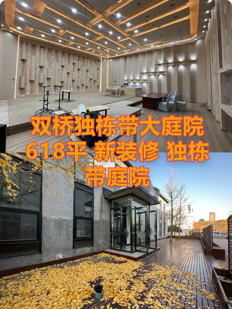 双桥DREAM 618平 新装修 独栋带庭院