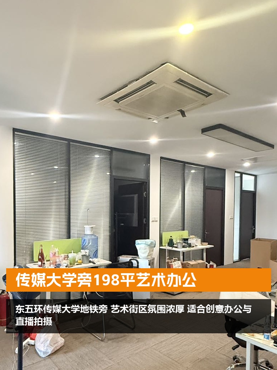 传媒大学旁198平艺术办公