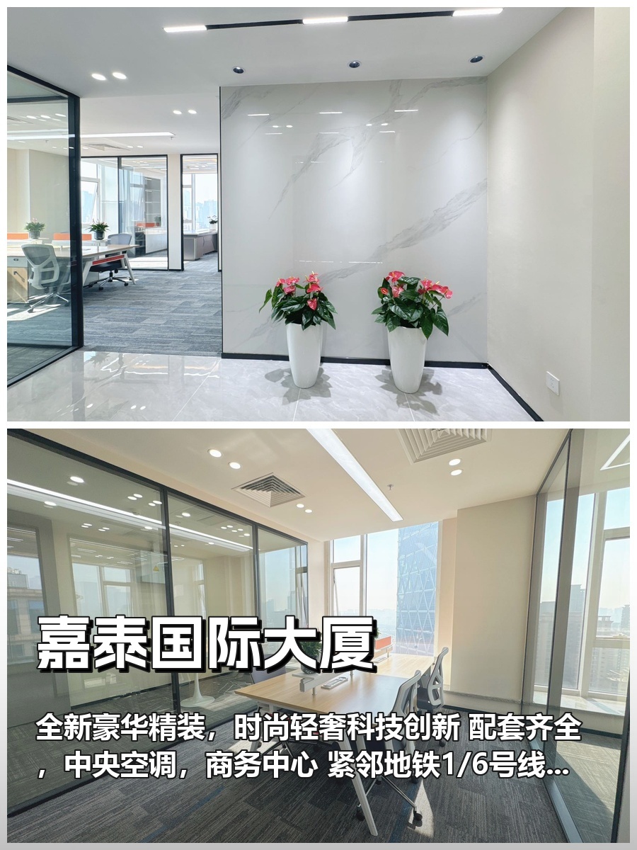 CBD现房 嘉泰国际178平 双地铁 带全套家具