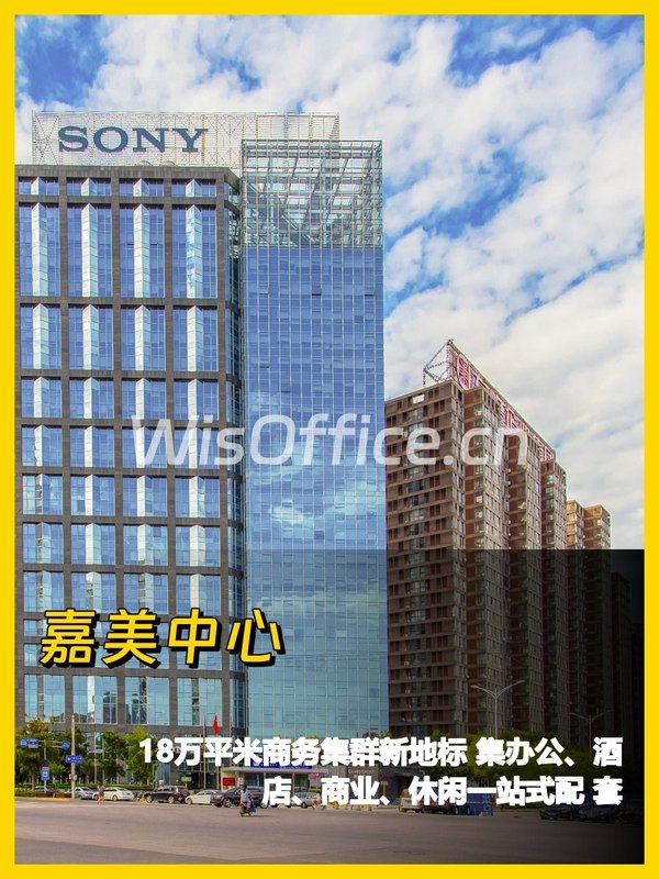 嘉美中心100–1000㎡实景图