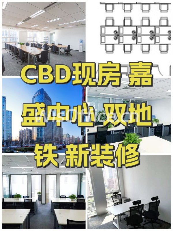 嘉盛中心办公室实景图
