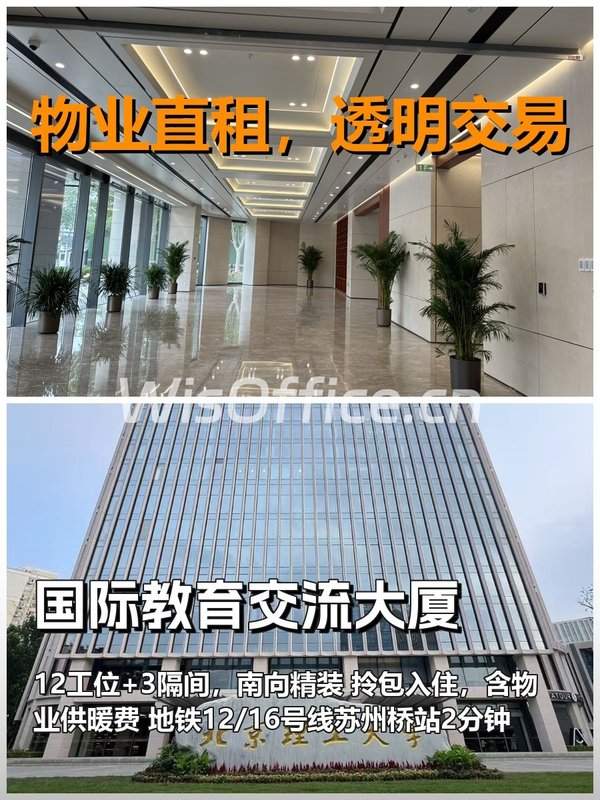 国际教育交流大厦12工位实景图