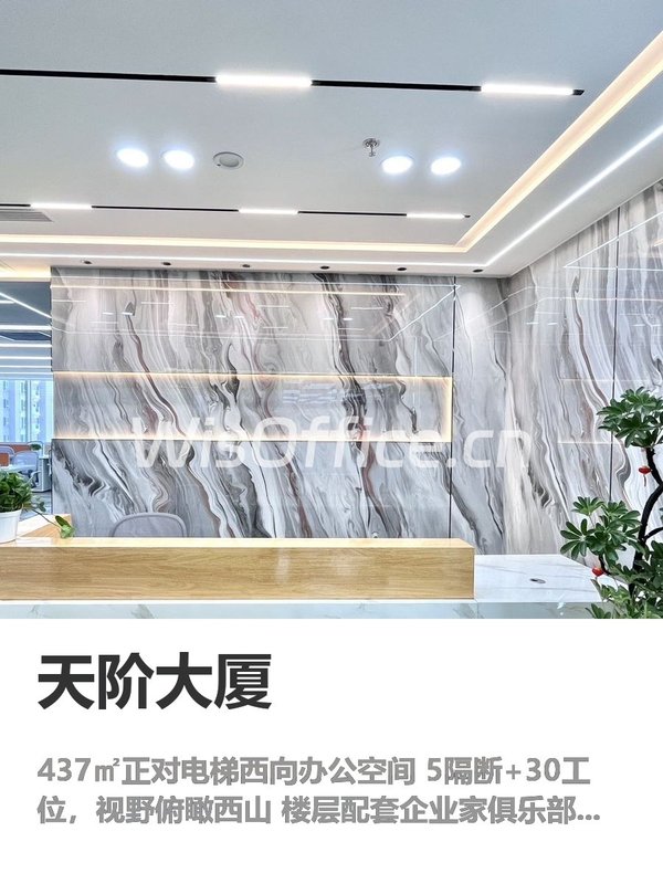 天阶大厦437㎡实景图