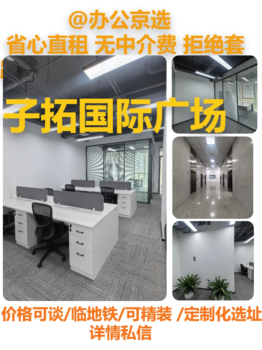 北湖渠路 | 子拓国际 | 花园办公？