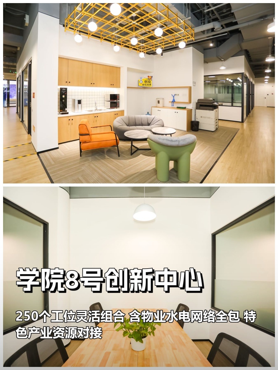 学院8号创新中心 1500㎡ 4-10户型