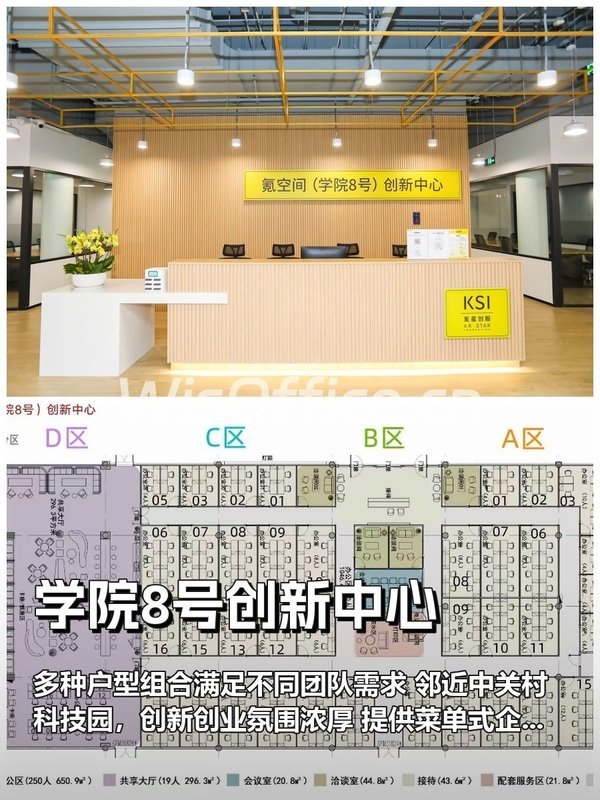 学院8号创新中心1500㎡实景图